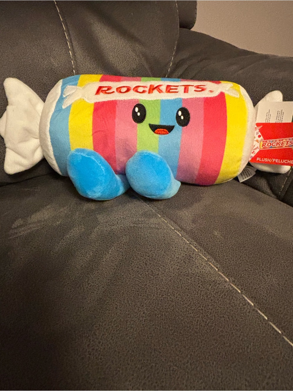 🍬 Rainbow Rockets Candy Plush Toy - Colorful Kids Plush Halloween Candy!🍬